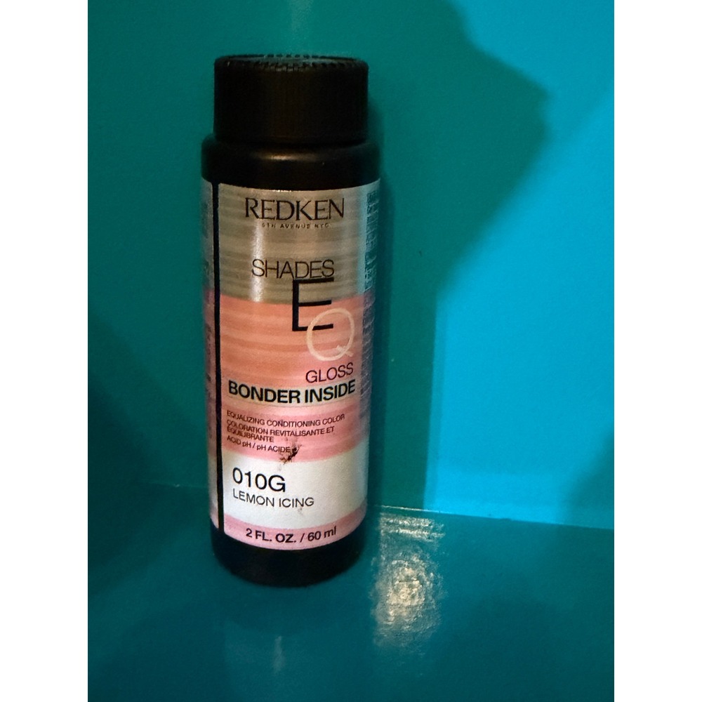 Redken Shades EQ Gloss Bonder Inside 10G Lemon Icing‎ Hair Color gloss shine